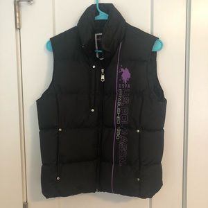 Black US Polo Assn Vest